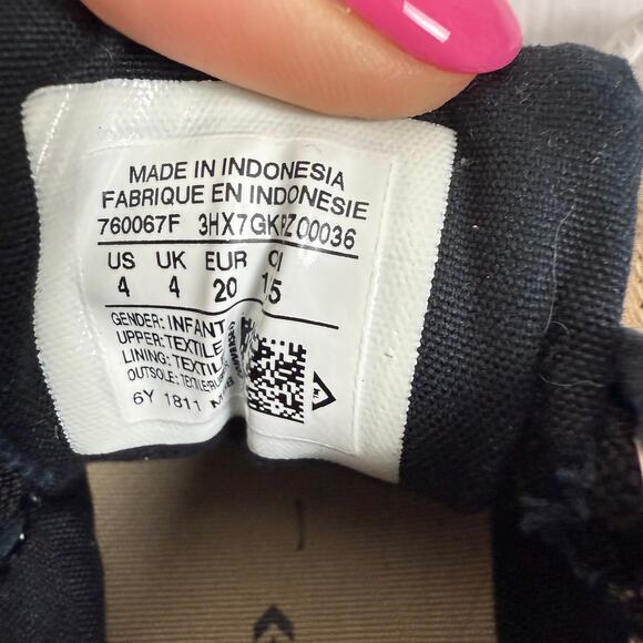 converse chuck taylor all star toddler high tops 4C - Picture 7 of 7